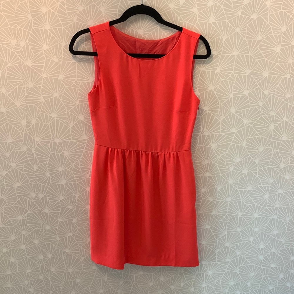 J crew coral dress